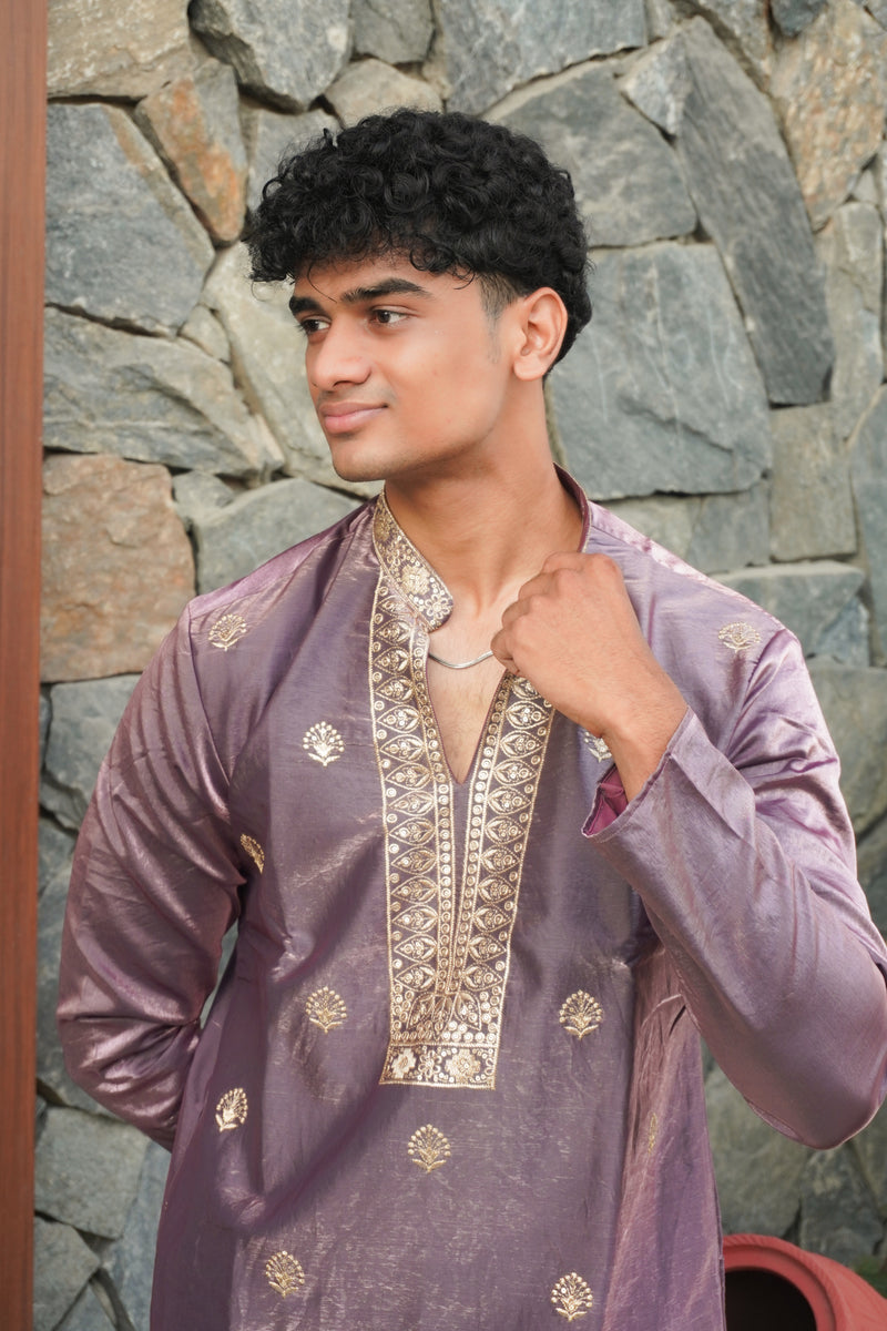 Ruhan Mauve Kurta