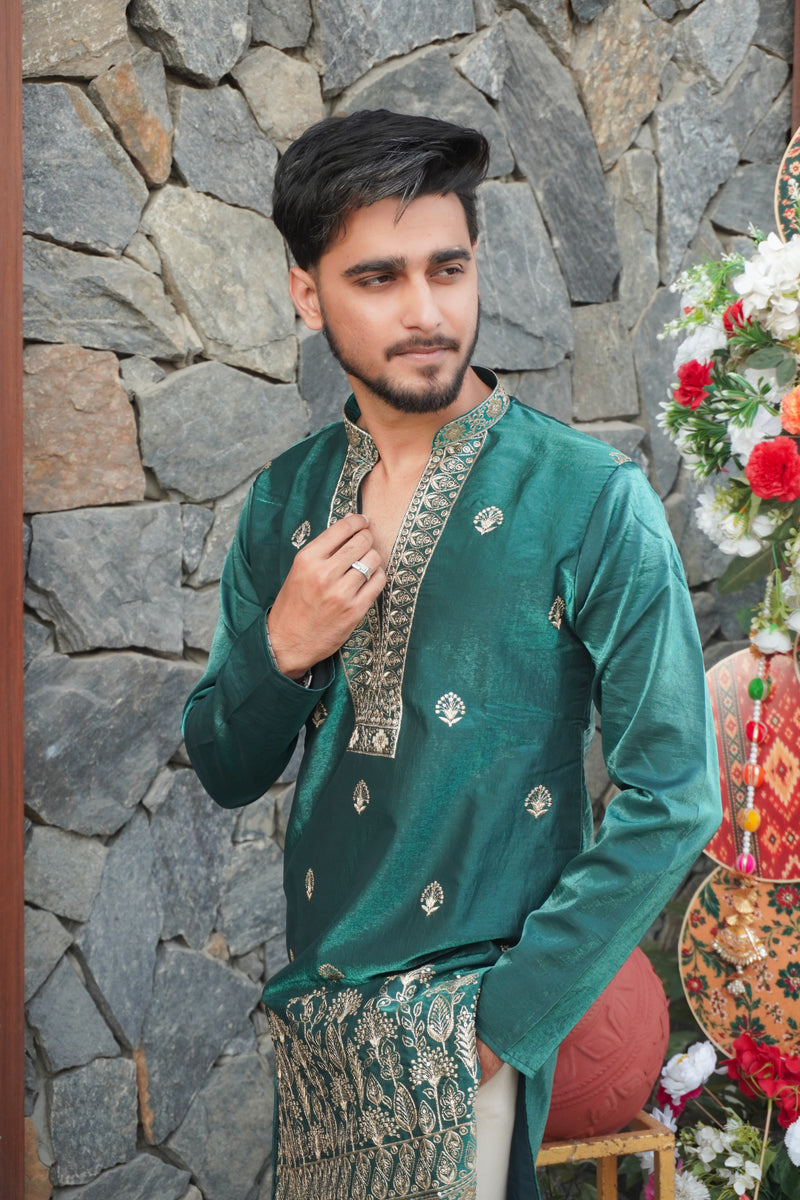 Viraj Emerald Kurta