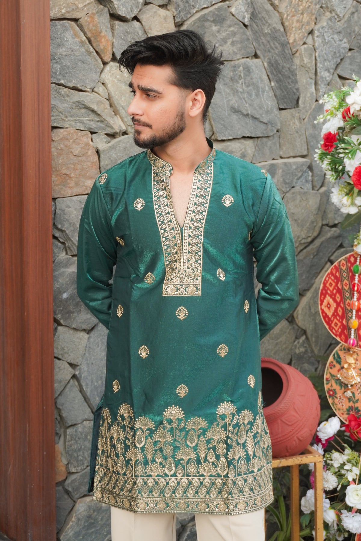 Viraj Emerald Kurta