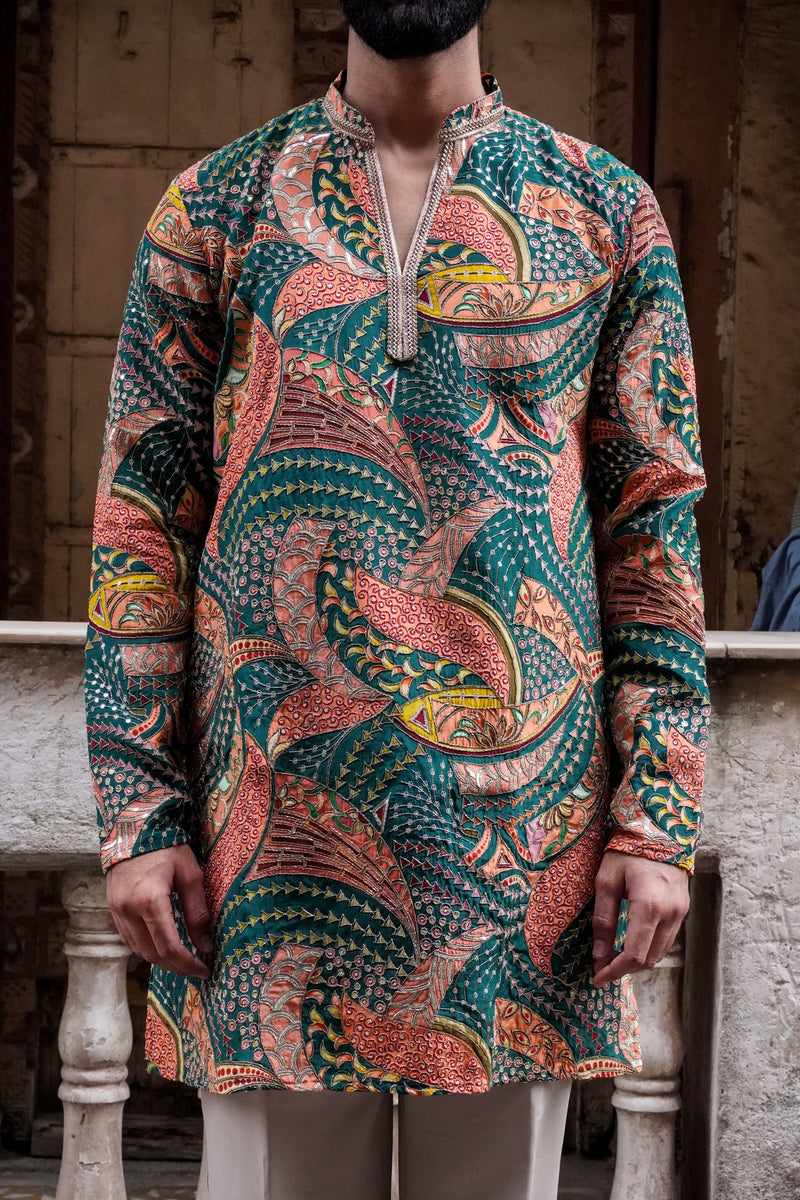 Kairav Multicolour Kurta