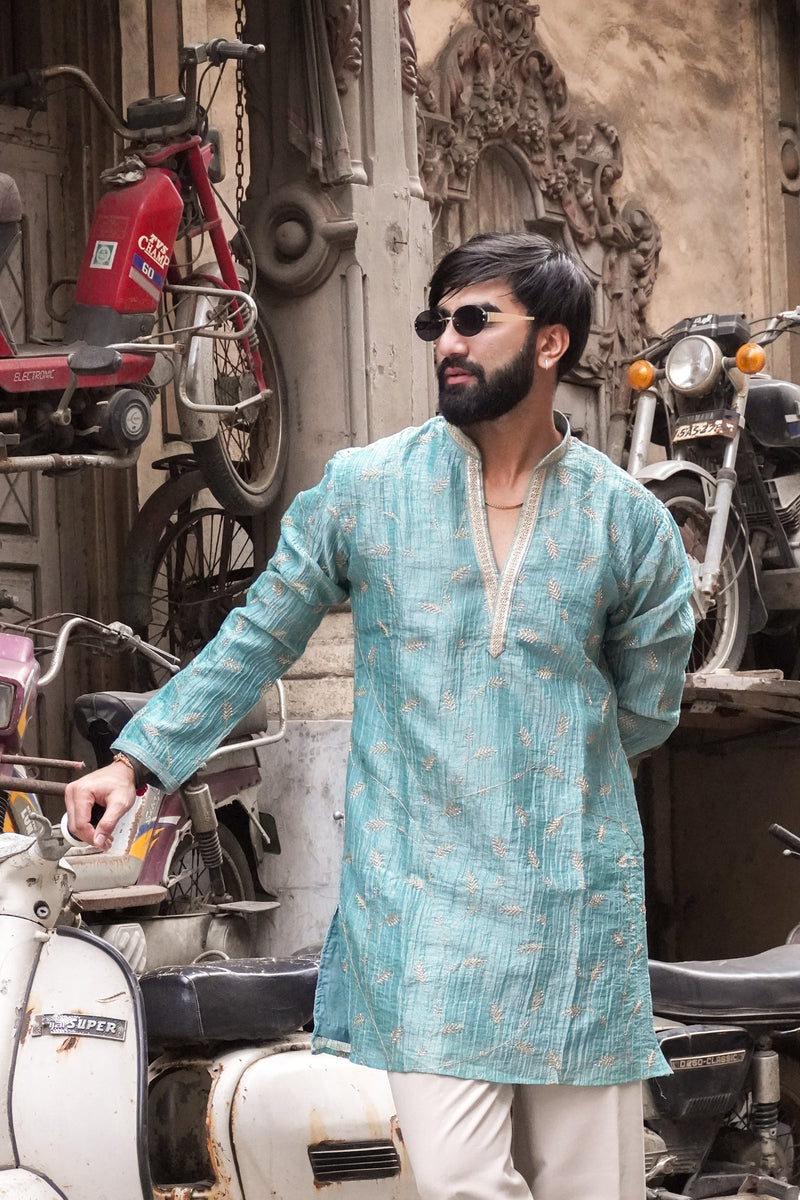 Sairaj Aqua Kurta