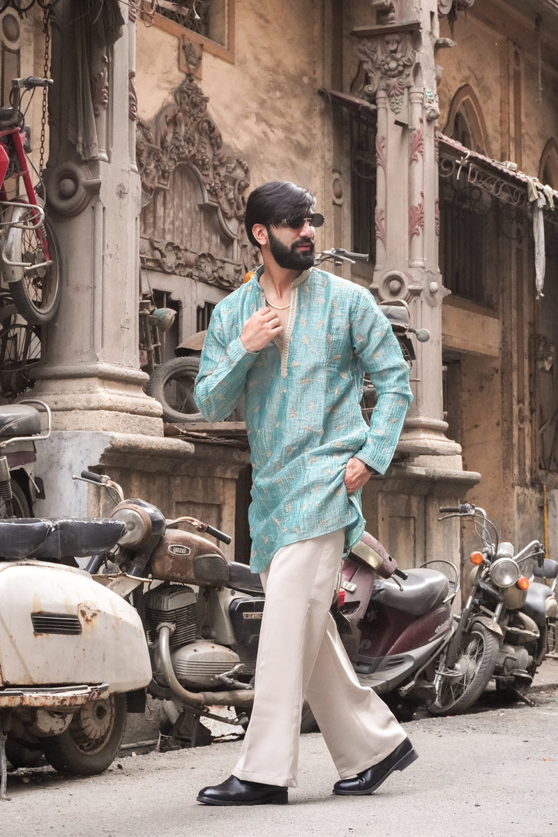 Sairaj Aqua Kurta